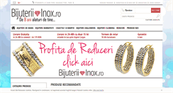 Desktop Screenshot of bijuterii-inox.ro